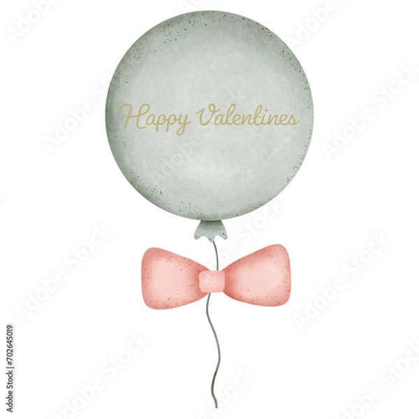 Fototapeta Valentine Balloon 