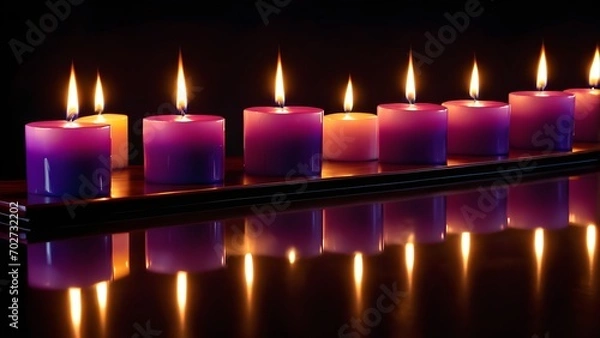 Fototapeta candles