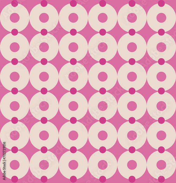 Fototapeta Simple, abstract, geometric pattern design background. Pattern graphic used for wallpaper, tile, fabric, textile, interior.