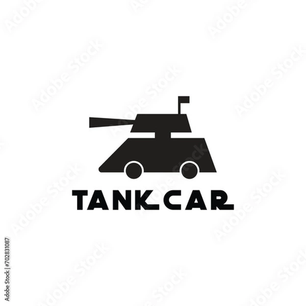 Fototapeta Tank Car Logo