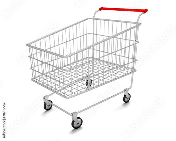 Fototapeta тележка