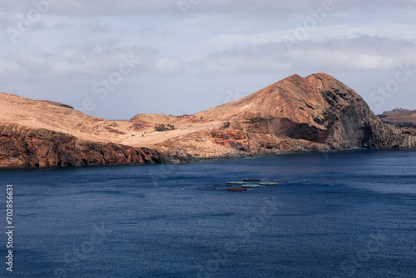 Obraz Fish farms in the ocean