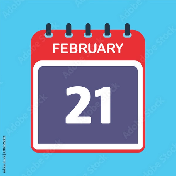 Obraz HOLIDAYS CALENDER DESIGN VECTOR FILES