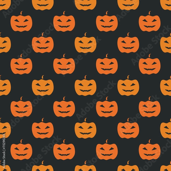 Fototapeta Halloween seamless pattern