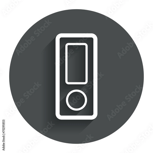 Fototapeta Document folder sign. Accounting binder symbol.