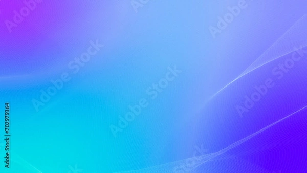 Fototapeta abstract blue background with waves