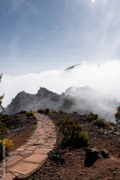 Obraz Pathway Pico Ruivo