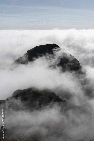Obraz Cloudy mountains