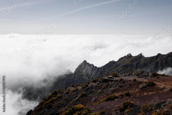 Obraz Mountains in the clouds