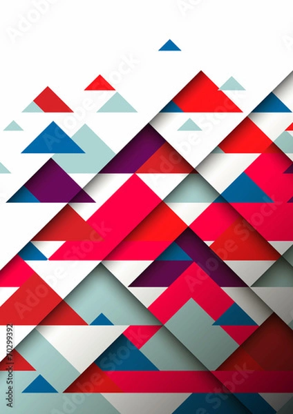 Fototapeta Abstract geometry background