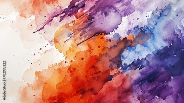 Fototapeta a painting of a multicolored background