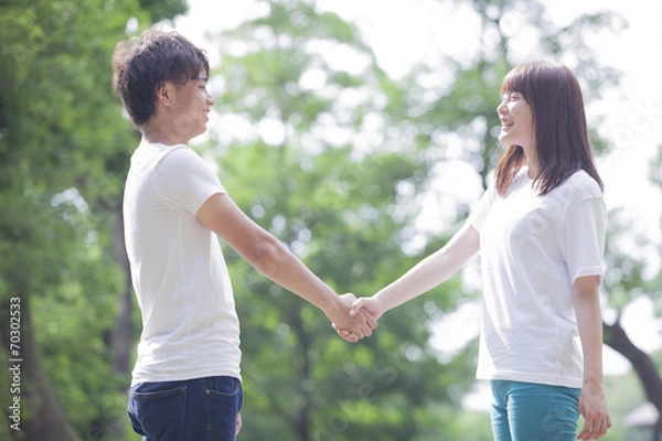 Fototapeta 仲良しカップル