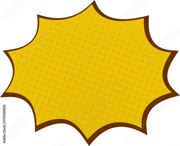 Obraz Boom comic explosion