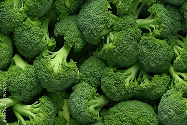 Fototapeta broccoli green background wall texture pattern seamless