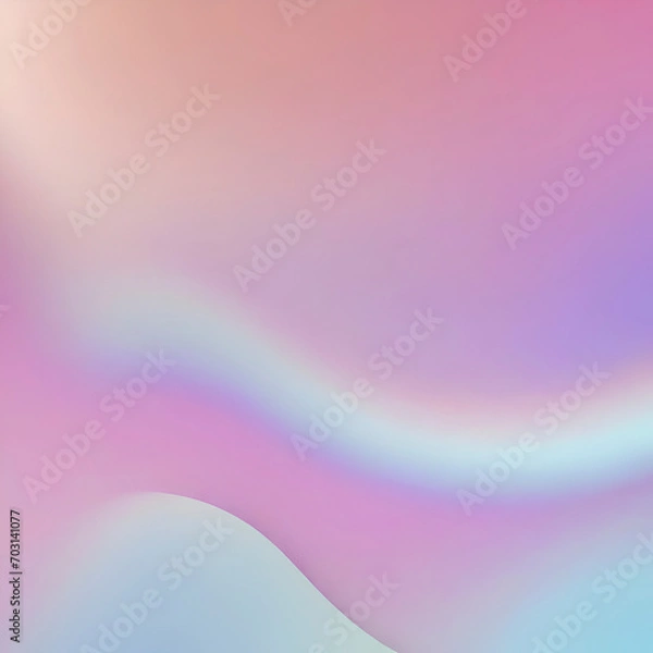 Obraz Pastel color gradient graphic design, background illustrations. 