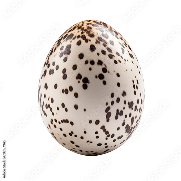 Obraz quail egg isolated on transparent background Remove png, Clipping Path, pen tool