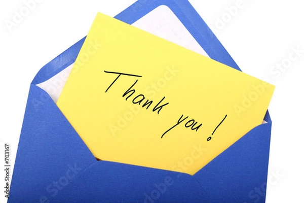 Obraz thank you
