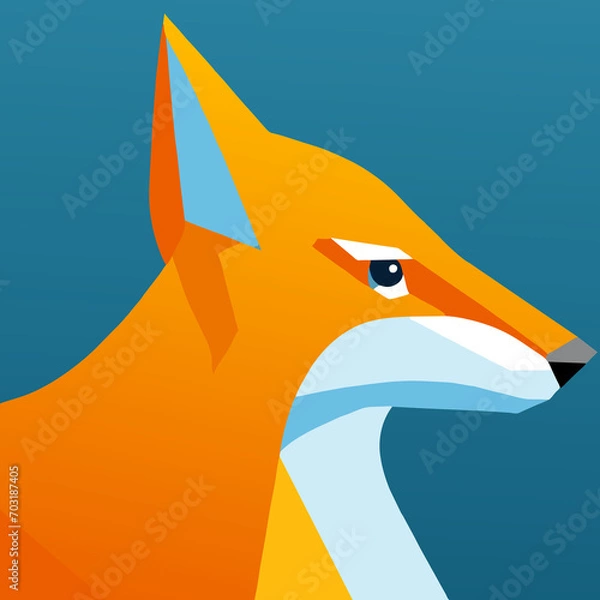 Obraz portrait of a fox
