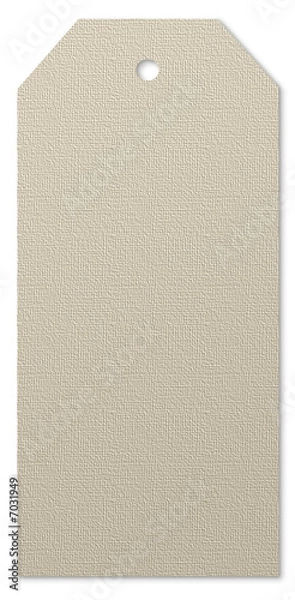 Obraz Linen Paper Tag