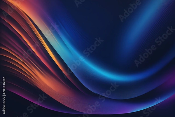 Obraz Abstract Light in the Dark Background