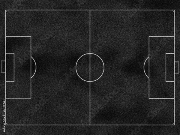 Fototapeta fussballspielfeld