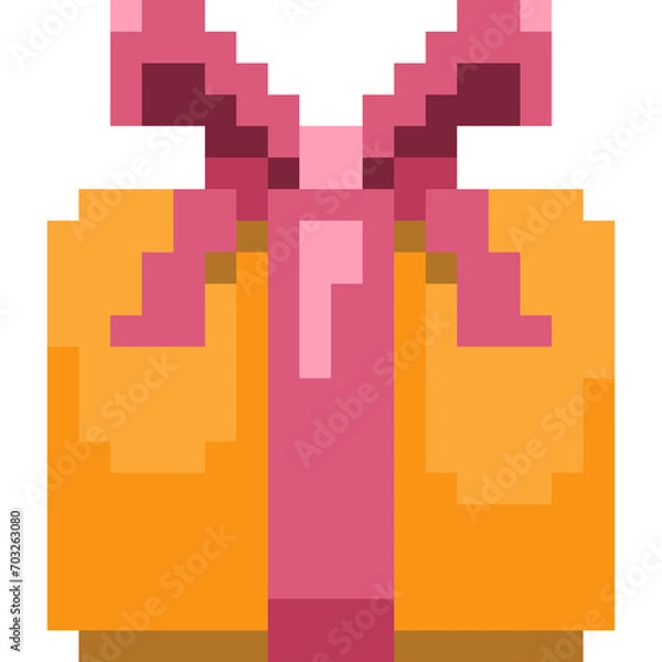 Obraz valentine pixel art