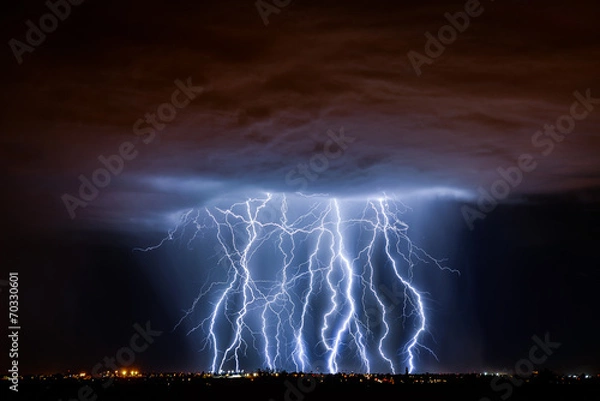 Obraz Tucson Lightning Composite