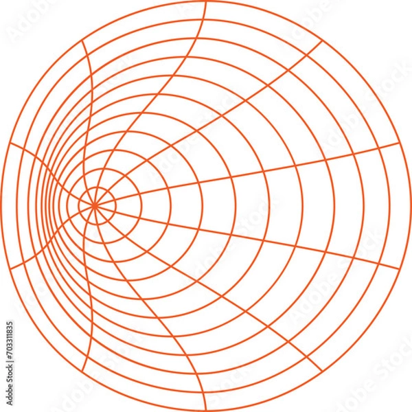 Fototapeta Modern Mesh Shape