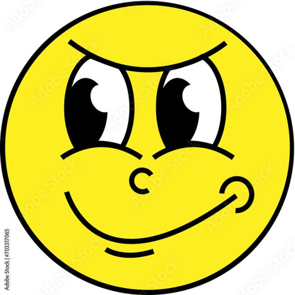 Obraz Modern Retro Emoji