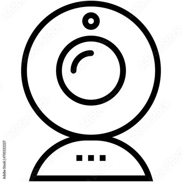Obraz Webcam Vector Icon
