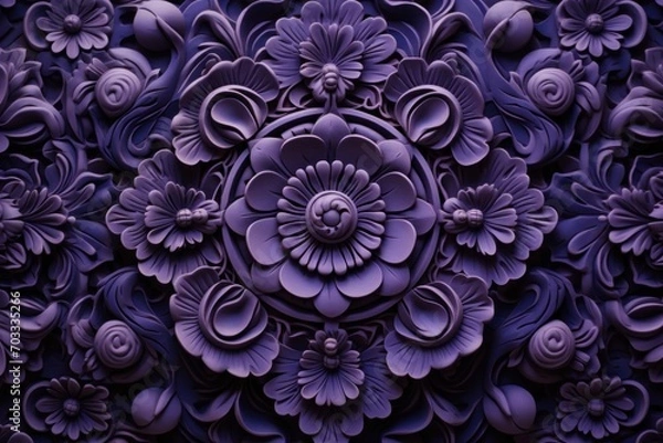 Fototapeta background with flowers