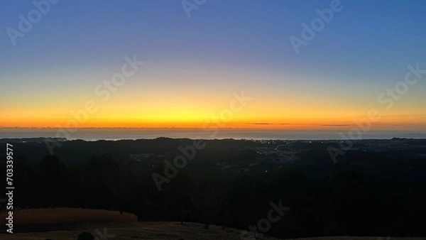 Obraz 朝焼け 夕焼け