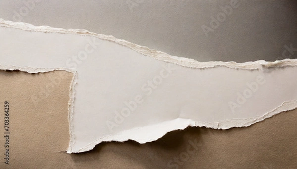Fototapeta Torn paper texture background