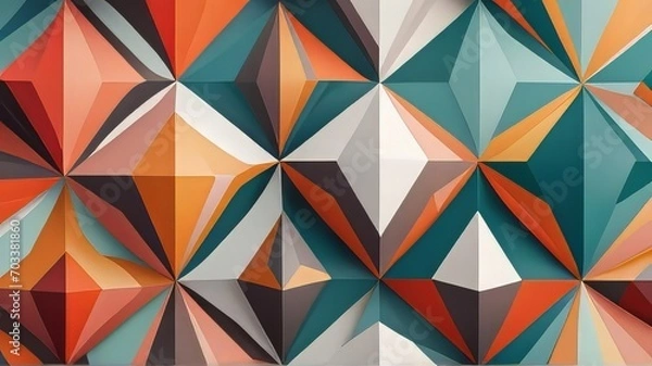 Fototapeta Papel pintado geométrico