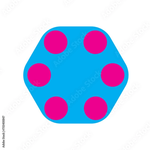 Obraz Infographic Shape