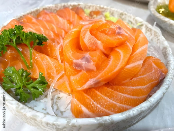 Fototapeta Salmon fillet