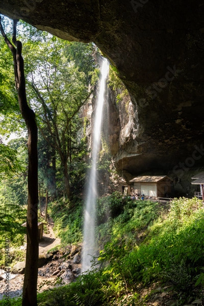 Obraz 群馬県渋川市の棚下不動の滝