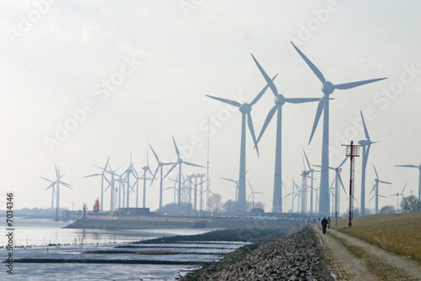 Obraz Windkraftanlage - Windmill