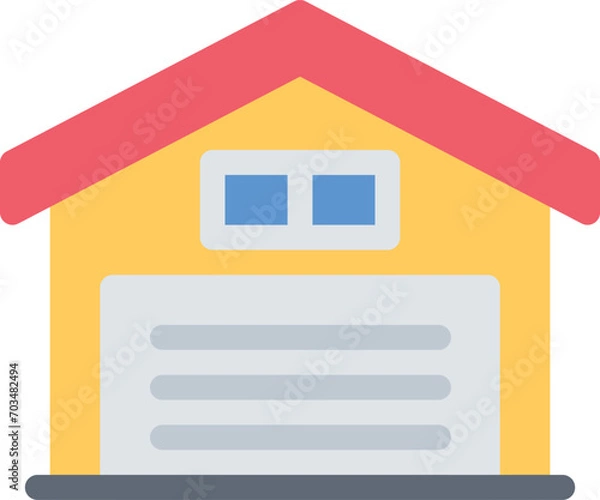 Fototapeta design vector image icons garage