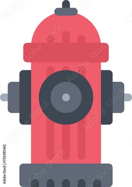 Obraz design vector image icons hydrant