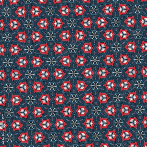 Fototapeta COLOURFUL BACKGROUND PATTERNS IN 4K