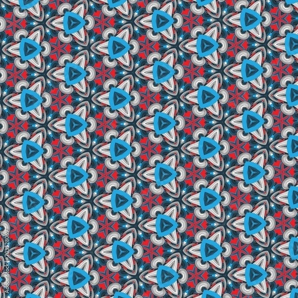 Fototapeta AMAZING COLOURFUL PATTERNS 