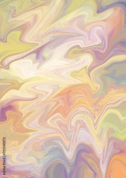 Fototapeta abstract background with waves, colorful marble