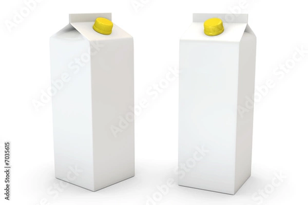 Fototapeta Pojemnik na białym