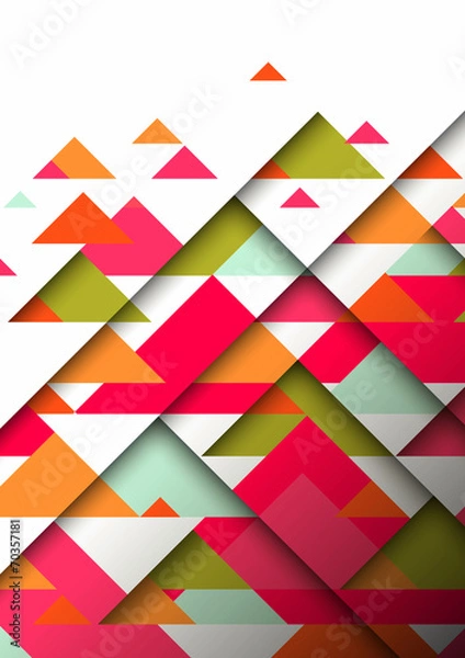 Fototapeta Abstract geometry background