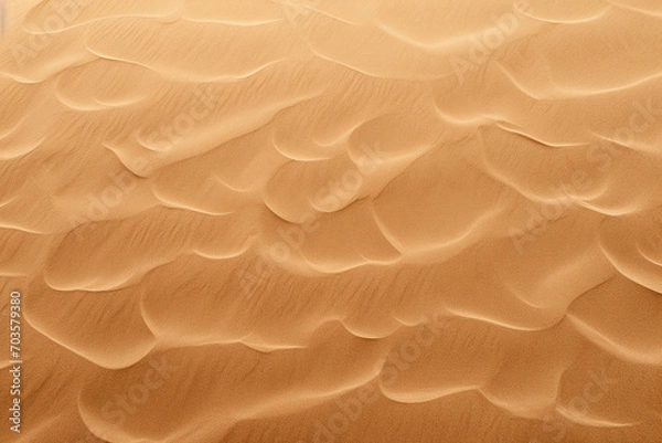 Obraz Sand texture background, Generative AI