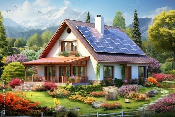 Obraz Green Revolution Unveiled. Changing Scapes with Panels