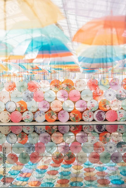 Obraz たくさんの傘