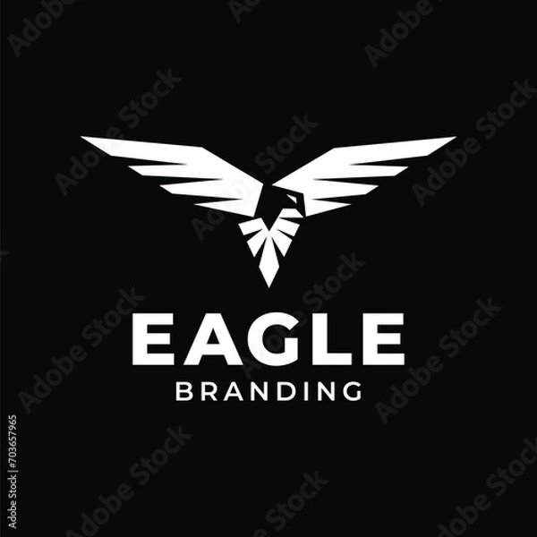 Obraz Eagle Logo Design Vector Branding