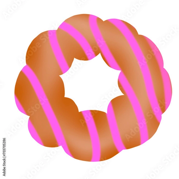 Obraz Donut pink